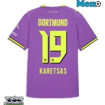 Borussia Dortmund Konstantinos Karetsas #19 Replica Third Shirt 2026-27 Short Sleeve